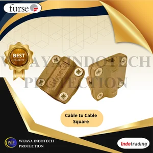 Cable to Cable Square FURSE Clamp Grounding