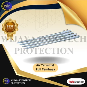 Air Terminal Alumunium Splitzen Penangkal Petir Konvesional No Brand