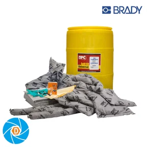 Brady ALLWIK Drum Universal Oil Spill Kit SKA-55 