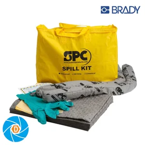 Brady Universal Portable Oil Spill Kit SKA-PP 