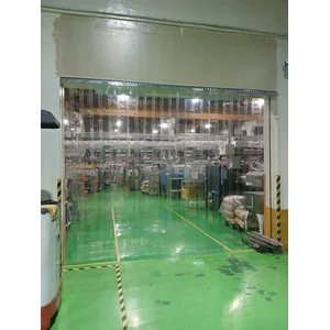 Tirai Plastik Pvc Curtain Bening 20cm 2mm