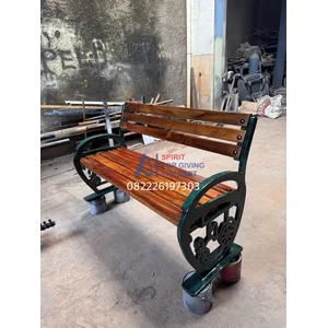 Kursi taman Besi Outdoor Mix Kayu
