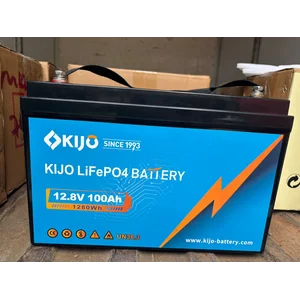 Lithium Battery Lifepo4 Merk KIJO 12.8V 100Ah untuk solar panel