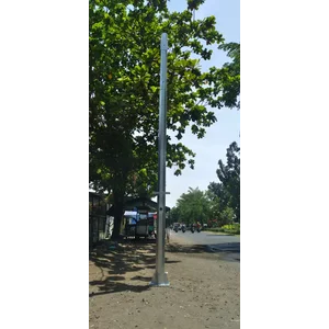 Tiang CCTV Tinggi 5 meter Okta Finish Hot Deep Galvanish