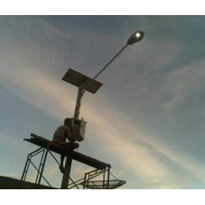 Pole Street Light/PJU Solar Cell Galvanish 