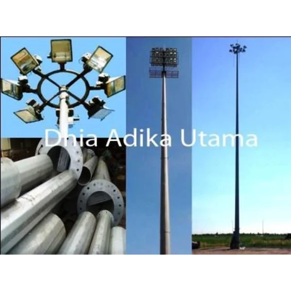 TIANG LAMPU SOROT STADION