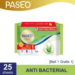  Tisu Basah Paseo Anti Bacterial