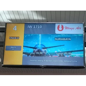 indofids versi 1 - aplikasi software multimedia sistem fids (flight information display system) untuk bandar udara