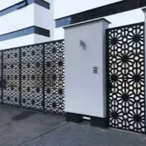 Pagar Lasser Cutting Motif Batik Atau Sesuai Pesanan Railing Tangga