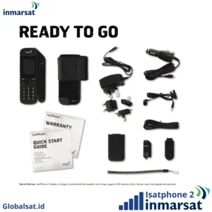 Telepon Satelit Inmarsat Isatphone 2