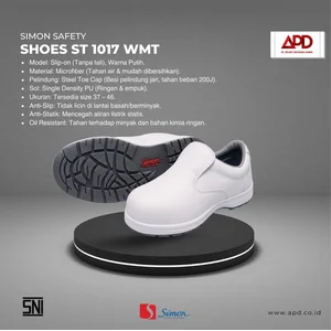 SIMON Sepatu Safety ST 1017 WMT Size 37-46