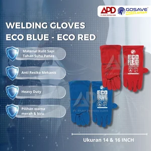 GOSAVE ECO BLUE - ECO RED Welding Safety Gloves