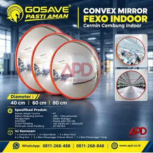 GOSAVE Convex Mirror Fexo Indoor
