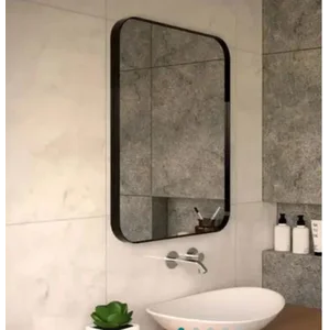 Kaca Cermin Slim Yuri Classie 50x70 Hitam