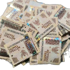 Materai 10.000 Tempel Untuk Dokumen