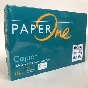 Kertas HVS PaperOne dengan ukuran F4 75gr isi 500 lembar