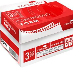Kertas HVS A4 Continous Form 9.5 x 11 3 Ply Paperline
