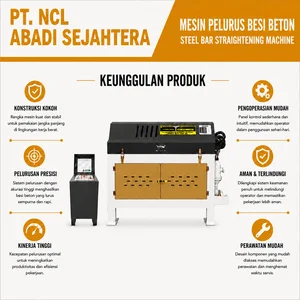 Mesin Bending Pipa Mesin Pelurus dan Potong Besi Beton GT5-14 Heavy Duty 11 kW