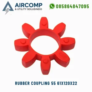 Rubber Coupling Fleksibel Tahan Getaran 55 61X120X22