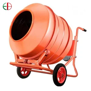Penjualan Teratas Mesin Semen Motor Listrik/diesel/gasoline Mesin Stainless Steel Pencampur Beton Portabel Mini Kecil Manual
