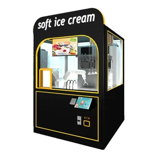 ice cream vending machine with robot