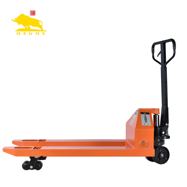 Guangdong Niuli Pallet Truck Manual Kapasitas Super Berat 10000kg 10ton