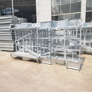 Tugas Berat Flatbed Hot Galvanized Steel Trailer Frame Fabrikasi