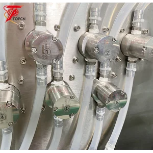 High Efficient Juice Cosmetic Bottle Water Bottling Machine Automatic Liquid Filling Capping Packaging Production Line