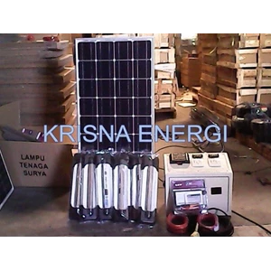 Paket Panel Tenaga Surya Plts 80 Wp Paket Solarcell 80Wp Shs Set