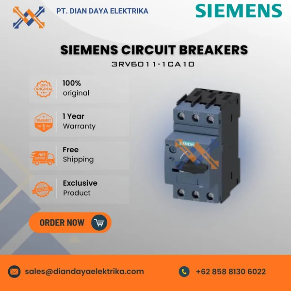3RV6011-1CA10 - SIEMENS - Breaker