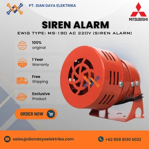 EWIG Type: MS-190 AC 220V (Siren Alarm) - MITSUBISHI - SIRENE ALARM