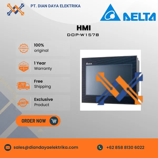 Delta Rp 12307 DOP-W157B - DELTA - HMI | Dian Daya Elektrika