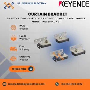 KEYENCE - SAFETY LIGHT CURTAIN BRACKET COMPACT - ADJ ANGLE MOUNTING BRACKET