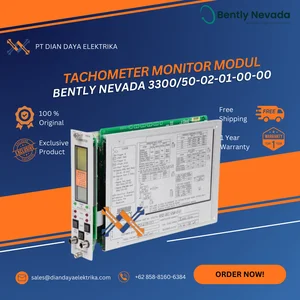 Tachometer Monitor modul -  Bently Nevada - 3300/50      -02-01-00-00