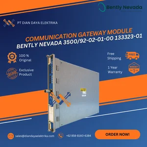 Communication Gateway Module  - Bently Nevada - 3500       /92-02-01-00 133323-01