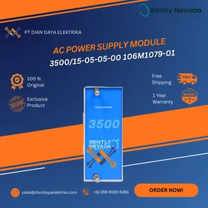 3500/15     -05-05-00 106M1079-01 - bently nevada - AC Power Supply Module