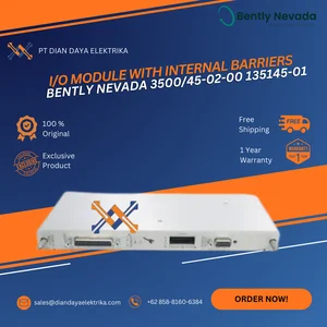 I/O module with internal barriers - Bently Nevada - 3500/45-02-00     135145-01