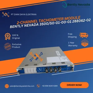 2-channel Tachometer Module - Bently Nevada - 3500/50-01-00-01     288062-02