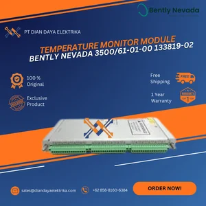 Temperature Monitor Module - Bently Nevada - 3500/61-01-00    133819-02 