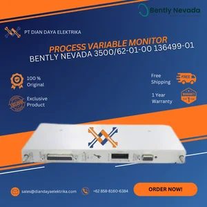 Process Variable Monitor - Bently Nevada - 3500/62-01-00    136499-01