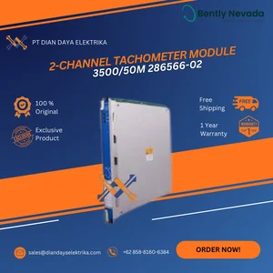 2-channel Tachometer Module - 3500/50M      286566-02 - bently nevada