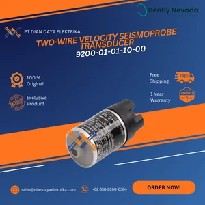 two-wire velocity seismoprobe transducer - 9200     -01-01-10-00 - bently nevada