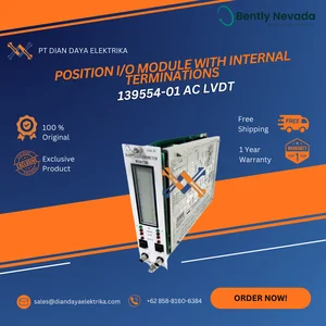Position I/O Module with Internal Terminations  - 139554-01       AC LVDT - bently nevada