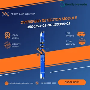 Overspeed Detection Module - 3500/53-02-00         133388-01 - bently nevada