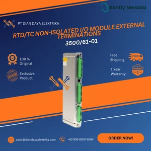 RTD/TC Non-Isolated I/O Module External Terminations  - 3500/       61-01 - bently nevada