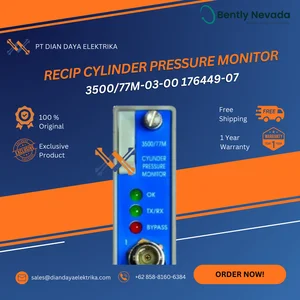 Recip Cylinder Pressure Monitor  - 3500/77M-03-00         176449-07 - bently nevada