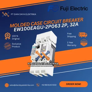 Fuji Electric - EW100EAGU-2P063 2P 32A - Molded Case Circuit Breaker