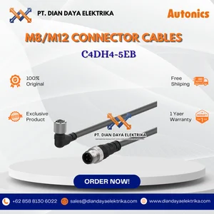 Autonics - C4DH4-5EB - M8/M12 Connector Cables