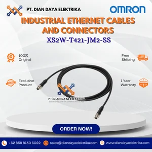 Omron - XS2W-T421-JM2-SS - Industrial Ethernet Cables and Connectors