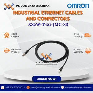 Omron - XS2W-T421-JMC-SS - Industrial Ethernet Cables and Connectors